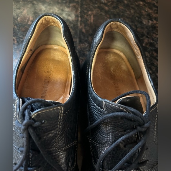 Johnston & Murphy Oxford pebbled Sheepskin leather 10